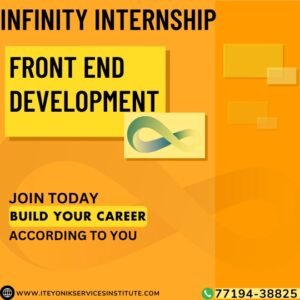 Front End Development Internship - Infinity Internship 